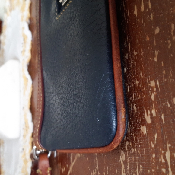 Dooney & Bourke Pebble Leather Wristlet Mini Bag - Picture 5 of 7